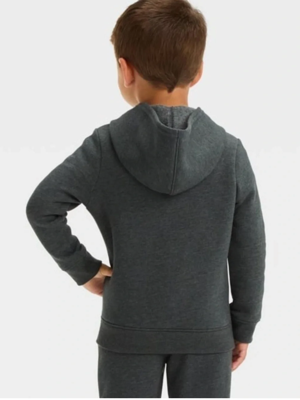 🔸NWT🔸Cat & Jack Grey Fleece Joggers and Hoodie - 4T